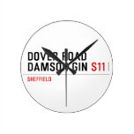 Dover Road  Damson Gin  Wall Clocks