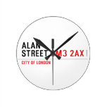 Alan  Street  Wall Clocks