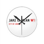 Jake is mean  Wall Clocks