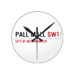 Pall Mall  Wall Clocks