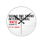 SQUAD ONE SOUND INTERNATIONAL   Wall Clocks