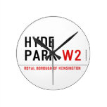 HYDE PARK  Wall Clocks