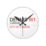 DENNIS  Wall Clocks
