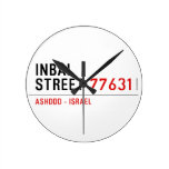 Inbal Street  Wall Clocks