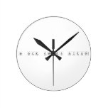 Be calm and do science  Wall Clocks
