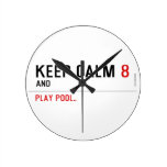 KEEP CALM  Wall Clocks