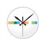 Haley is gay  Wall Clocks