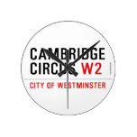 Cambridge Circus  Wall Clocks