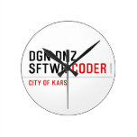 DGN DNZ SFTWR  Wall Clocks