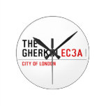 THE  GHERKIN  Wall Clocks