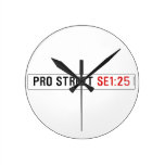 PRO STREET  Wall Clocks