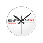 Eagle Engineers way  Wall Clocks