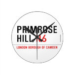 primrose hill  Wall Clocks