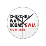 Churchill war rooms  Wall Clocks