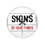 signs  Wall Clocks
