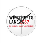 Whitcrofts Lane  Wall Clocks