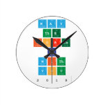 May
 the
 force
 be
 with
 you
 2019  Wall Clocks