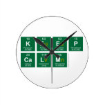 Keep
 calm  Wall Clocks