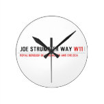 Joe Strummer Way  Wall Clocks