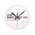 221B BAKER STREET  Wall Clocks