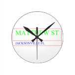 Matthew st  Wall Clocks