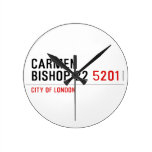 Carmen Bishop 22  Wall Clocks