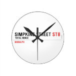 Simpkins Street  Wall Clocks