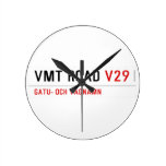 VMT Road  Wall Clocks