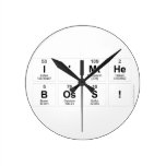 I'mthe
 boss!  Wall Clocks