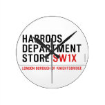HARRODS DEPARTMENT STORE  Wall Clocks