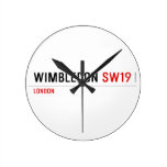 WIMBLEDON  Wall Clocks