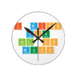 I Miss
  you 
 all So
 Much  Wall Clocks