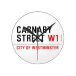 CARNABY STREET  Wall Clocks