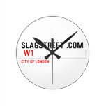 SLAGSTREET .com   Wall Clocks