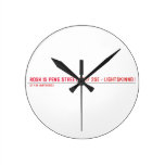 Rosh Is Peng Street  Wall Clocks