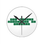 Feliz navidad 
 Laboratorio de
  química   Wall Clocks
