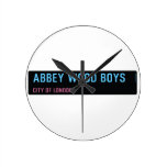 abbey wood boys   Wall Clocks