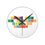 Check out
 The periodic
 TABLE on
 Safari!  Wall Clocks