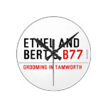 ETHeL and Bert’s  Wall Clocks