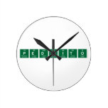 Pedacito  Wall Clocks