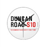 Duncan  Road  Wall Clocks