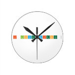 I love Science   Wall Clocks