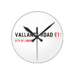 vallance road  Wall Clocks