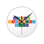 National 
 Chemistry
 Week  Wall Clocks