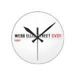 Webb Ellis Street  Wall Clocks