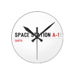 Space Station  Wall Clocks