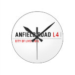 Anfield road  Wall Clocks
