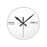 COLLEN.             KA.                 ATHINY  Wall Clocks