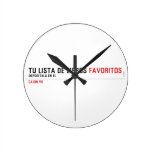 tu LISTA DE libros  Wall Clocks