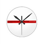 Boomieworld till the world end  Wall Clocks